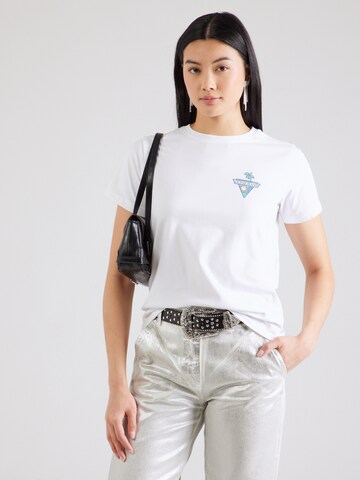 Maglietta di GUESS JEANS in bianco: frontale