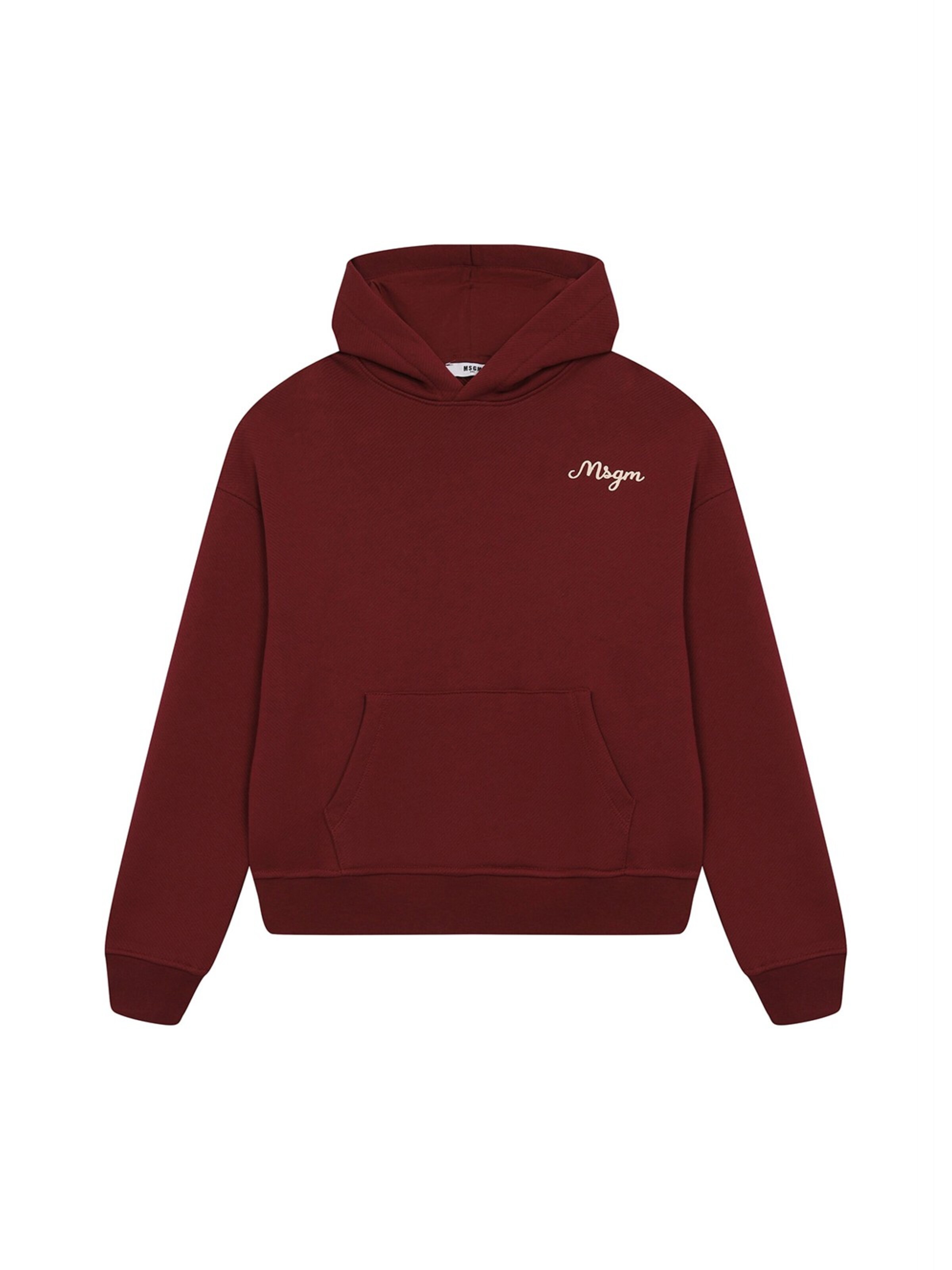 MSGM - Sudadera en rojo: frente