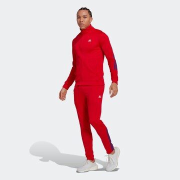 ADIDAS SPORTSWEARSportski komplet ' Zipped' - crvena boja: prednji dio