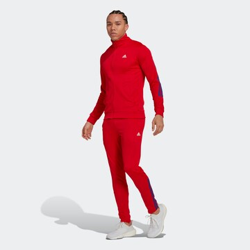 ADIDAS SPORTSWEAR Sports Suit ' Zipped' in Red: front