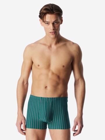 SCHIESSER Boxershorts '95/5 Essentials - Cotton' in Blauw