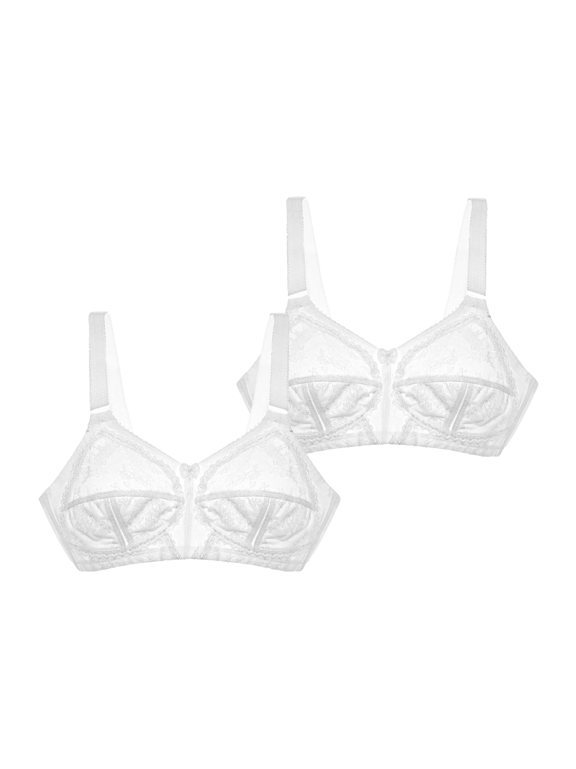Soutien-gorge ' Doreen ' TRIUMPH en blanc : devant