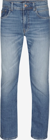 Regular Jean Petrol Industries en bleu : devant