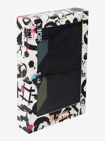 Happy Shorts Boxer shorts ' Solids ' in Black