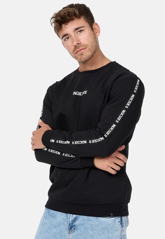 INDICODE JEANS Sweatshirt 'Korbin' in Black