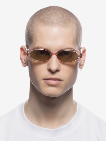 LE SPECS Солнцезащитные очки 'Outta love' в Ярко-розовый