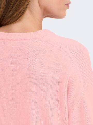 Oxmo Strickpullover in Pink