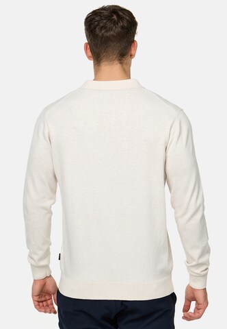 INDICODE JEANS Trui 'Chips' in Wit