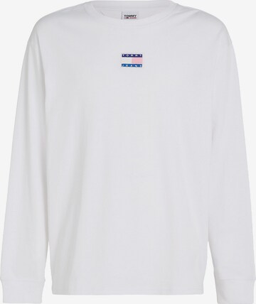 T-Shirt Tommy Jeans en blanc : devant