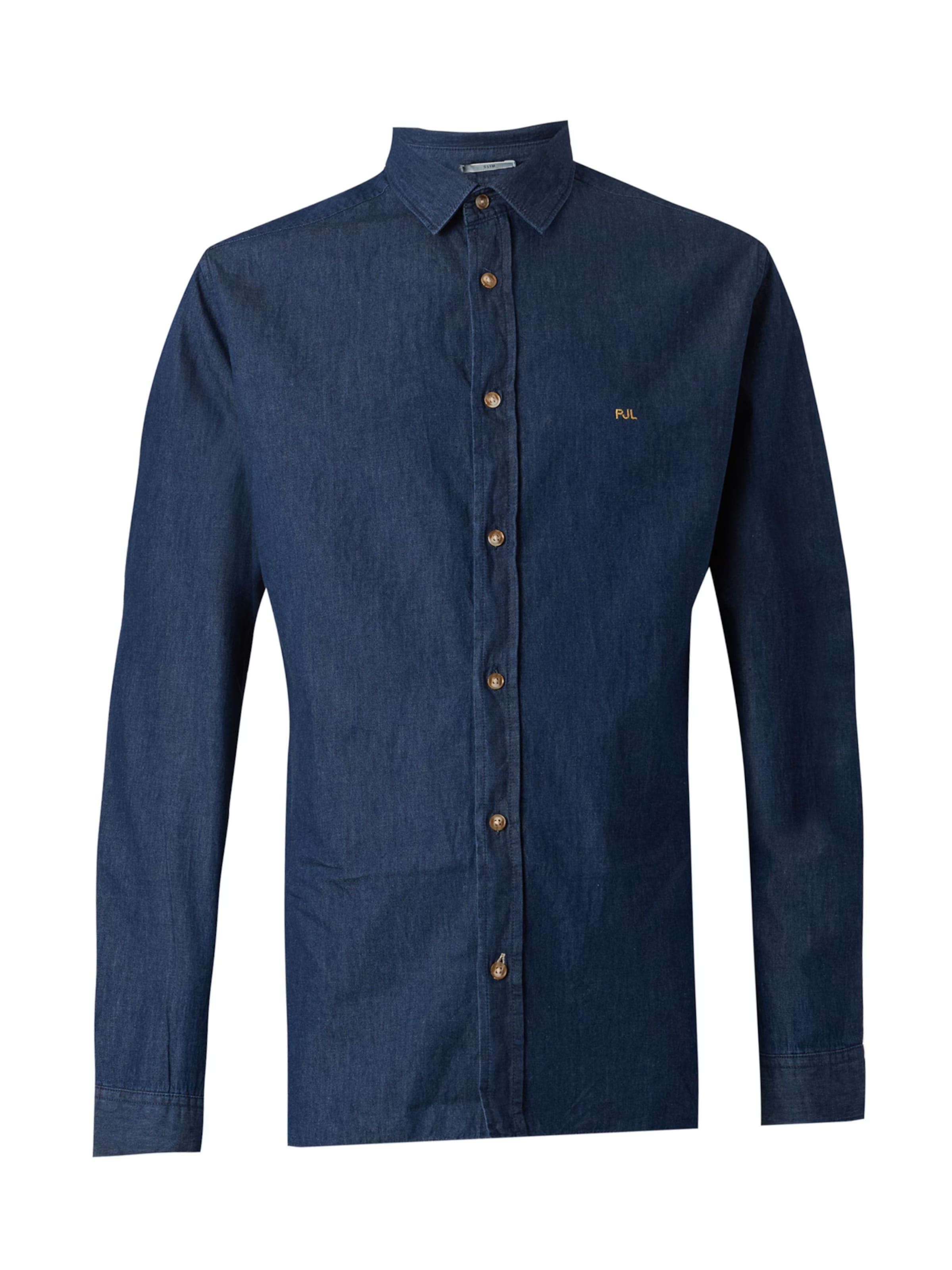 Pepe Jeans - Ajuste regular Camisa en azul: frente