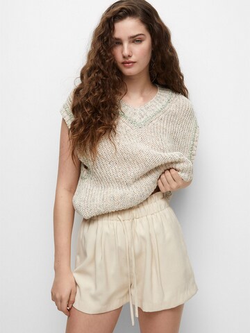 Pull&Bear Loosefit Byxa i beige