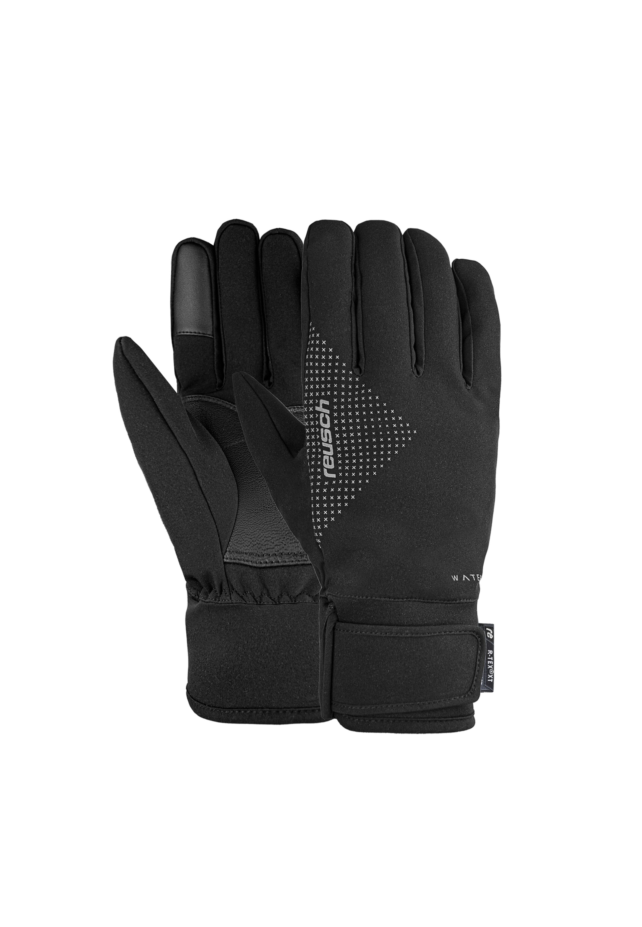 REUSCH Sports gloves in Black: front