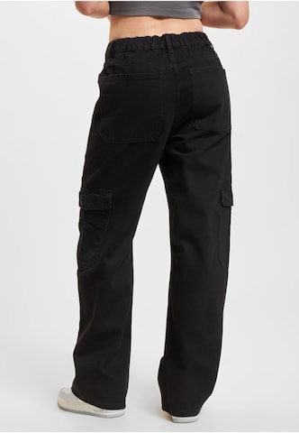 Baggy Jeans cargo DEF en noir