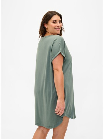 Zizzi - Camisola de pijama 'Malis' em verde