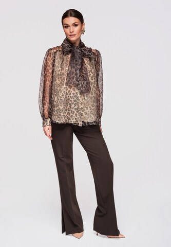 Ombre Bluse 'OW-SH-E0031' in Beige
