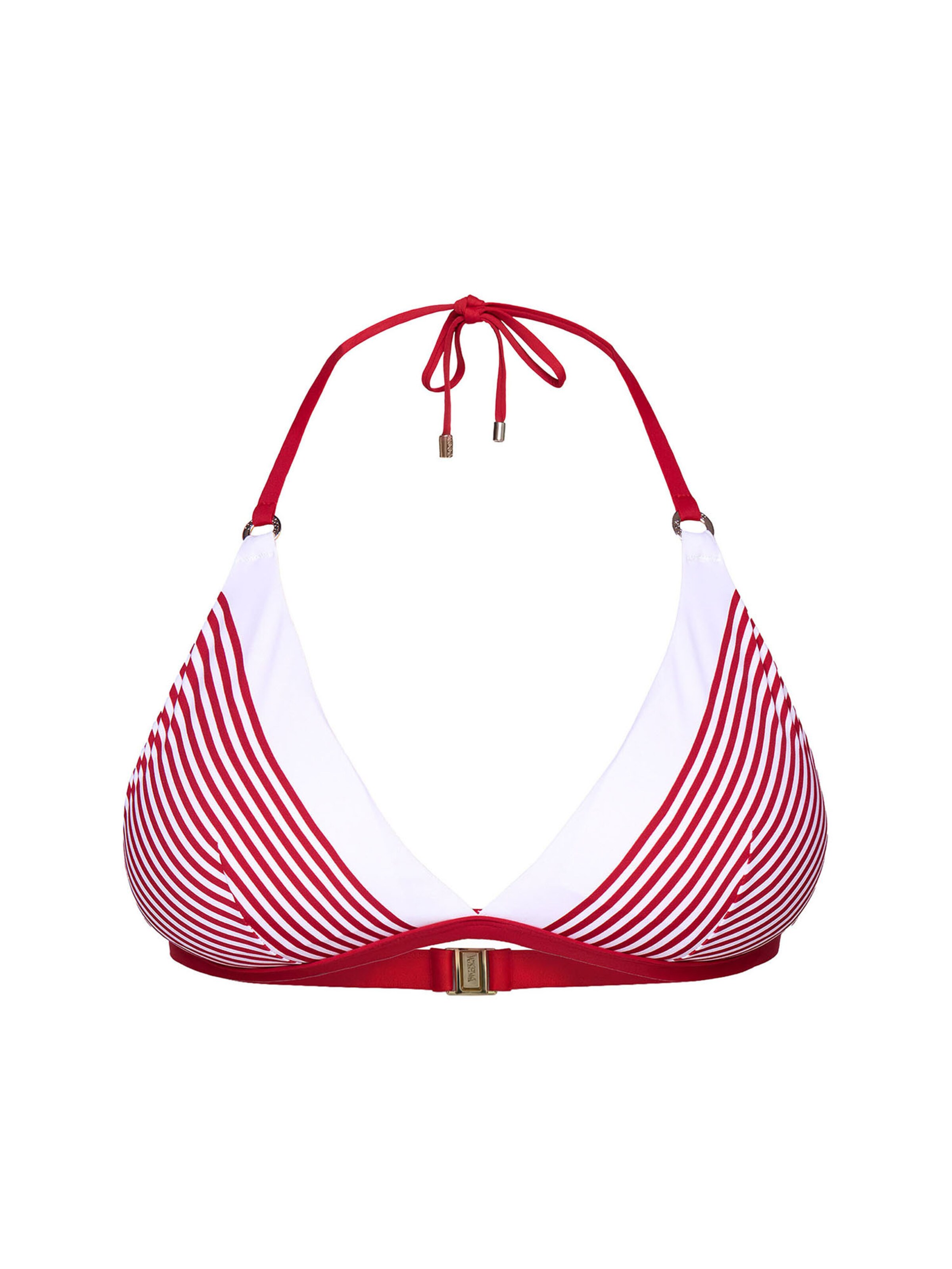 JOOP! Hauts de bikini ' Streifen ' en 75/A en rouge / blanc, Vue avec produit