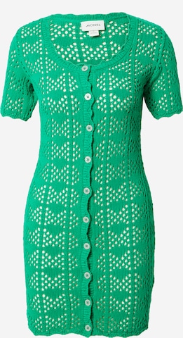 Rochie tricotat de la Monki pe verde: față