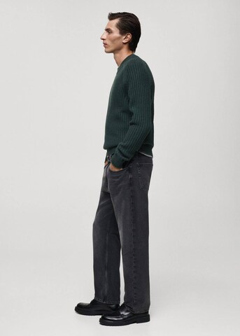 MANGO MAN Pullover 'Joel' in Grün