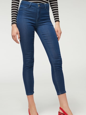 CALZEDONIA Skinny Jeans in Blue: front