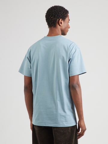 Carhartt WIP - Camiseta 'American Script' en azul