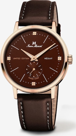 Montre à affichage analogique Jean Marcel en or : devant