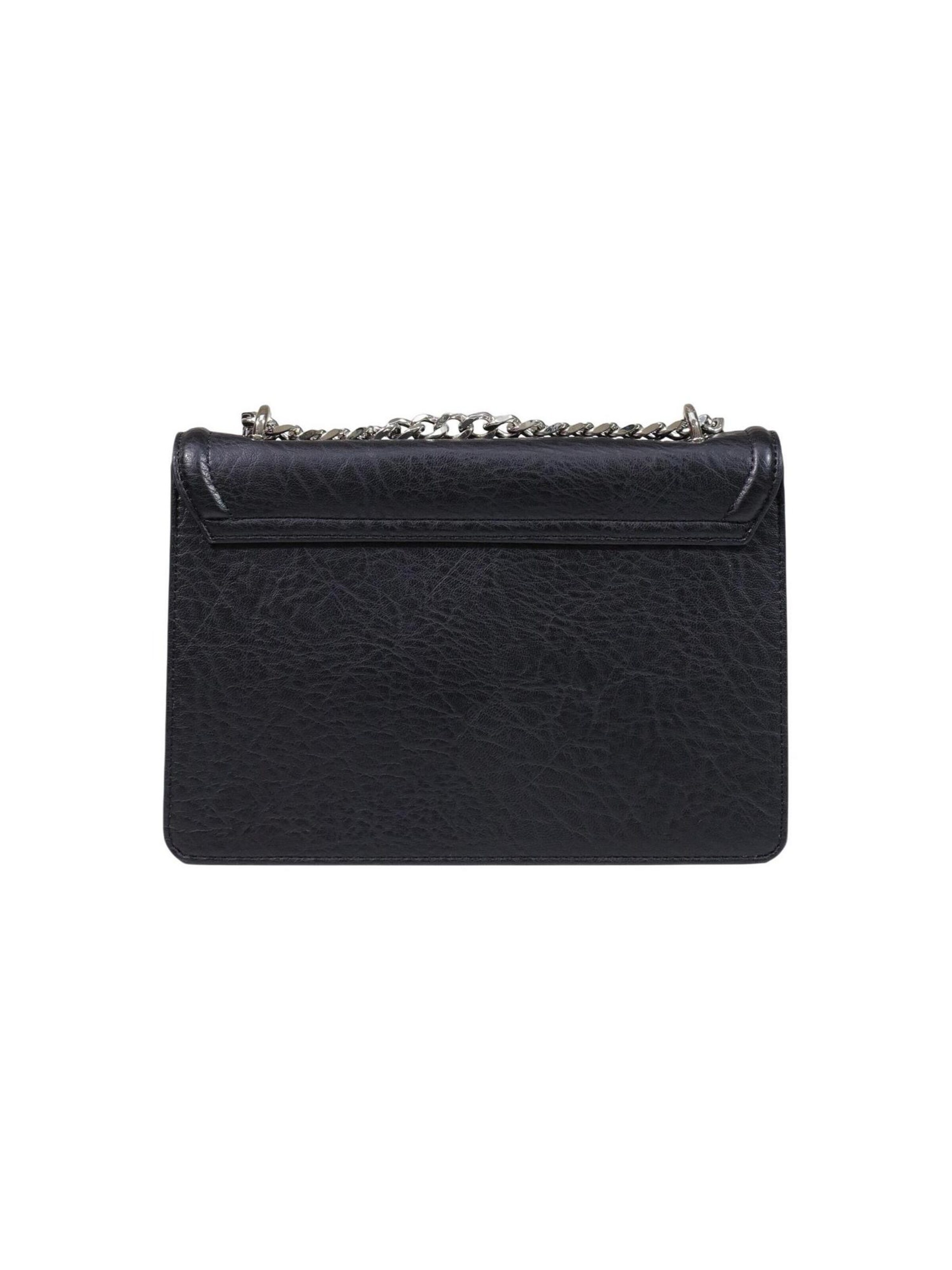 REPLAY - Bolso de hombro 'HAMMERED SYNTHETIC+ PLAIN SYNTHETIC FW01CL.000.A7243S' en negro