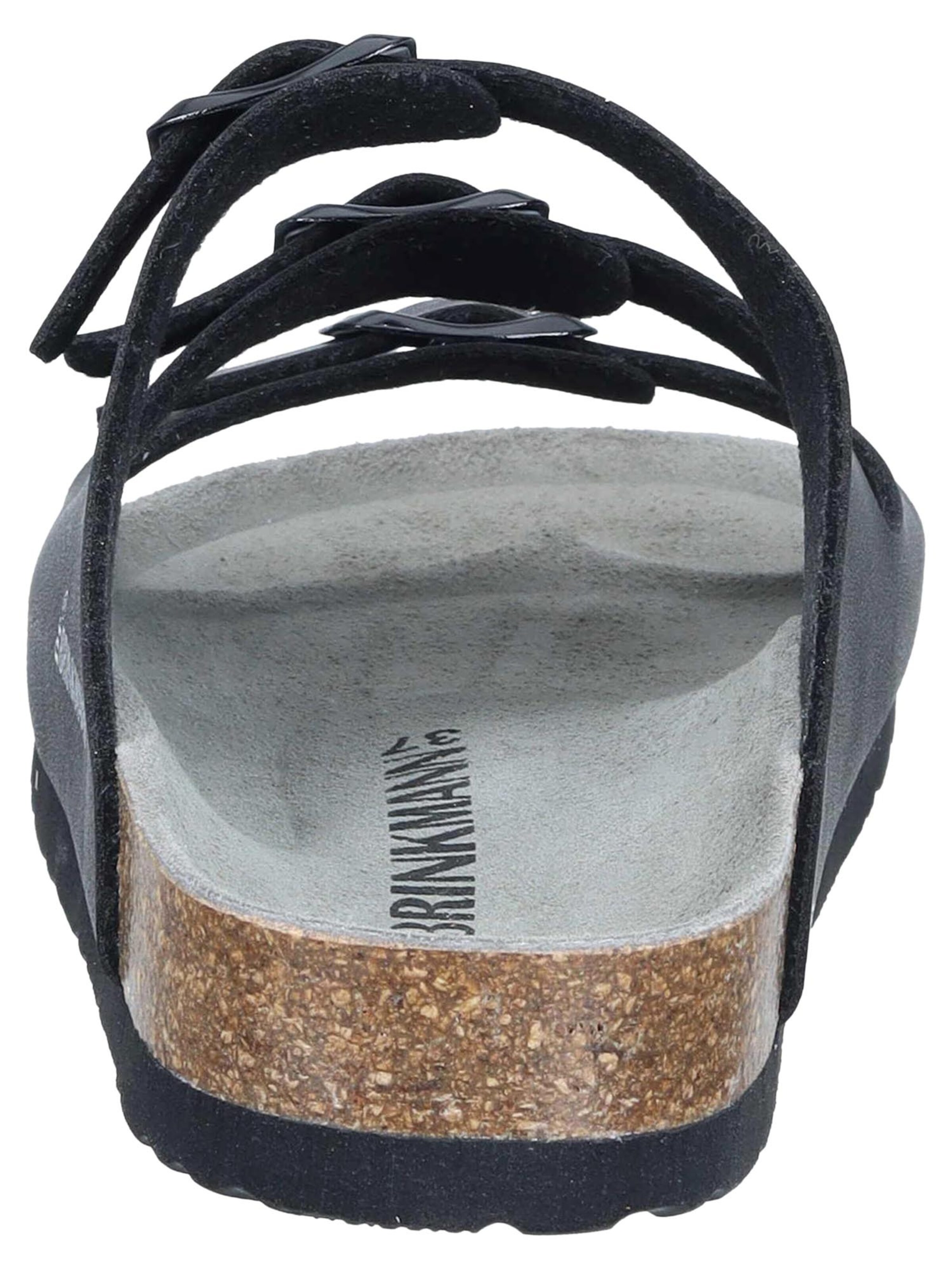 DR. BRINKMANN Mules 'Novelda' in Black