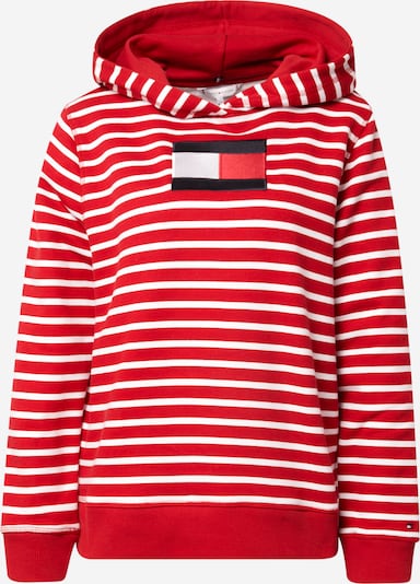 TOMMY HILFIGER Sweatshirt in nachtblau / rot / weiß, Produktansicht