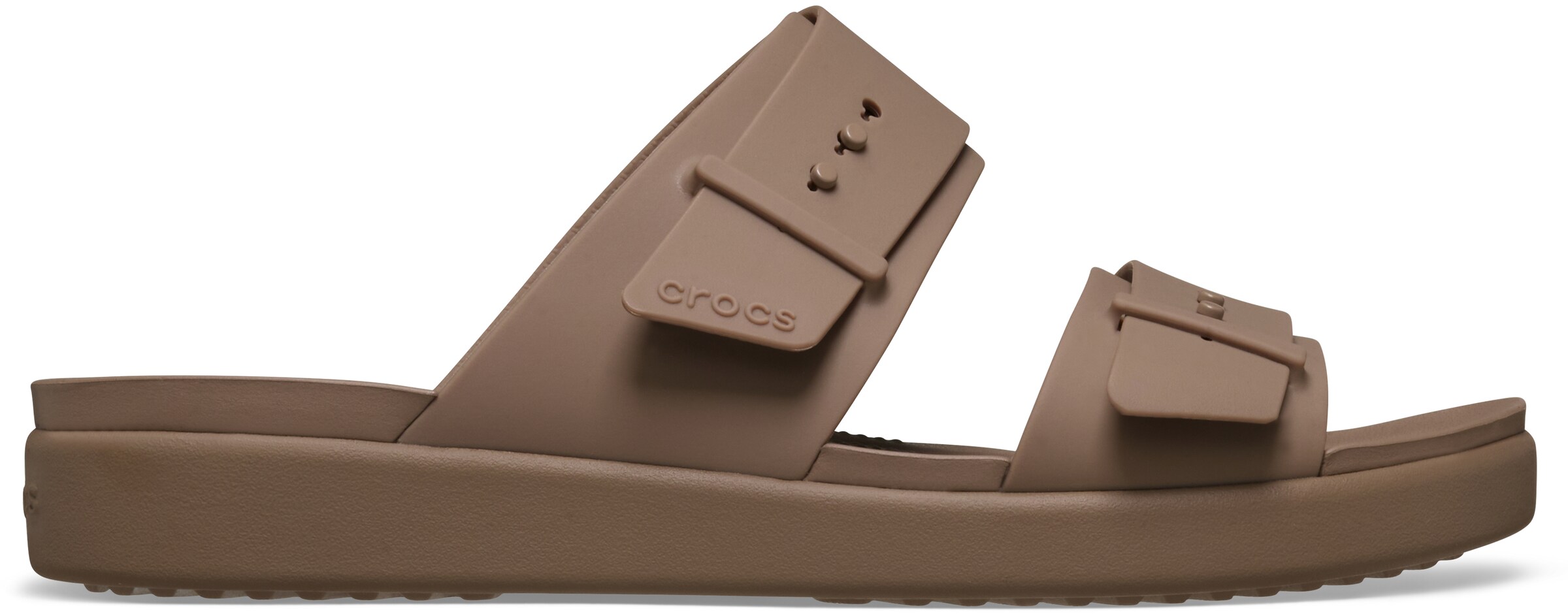 Crocs Pantolette 'Brooklyn' in Braun