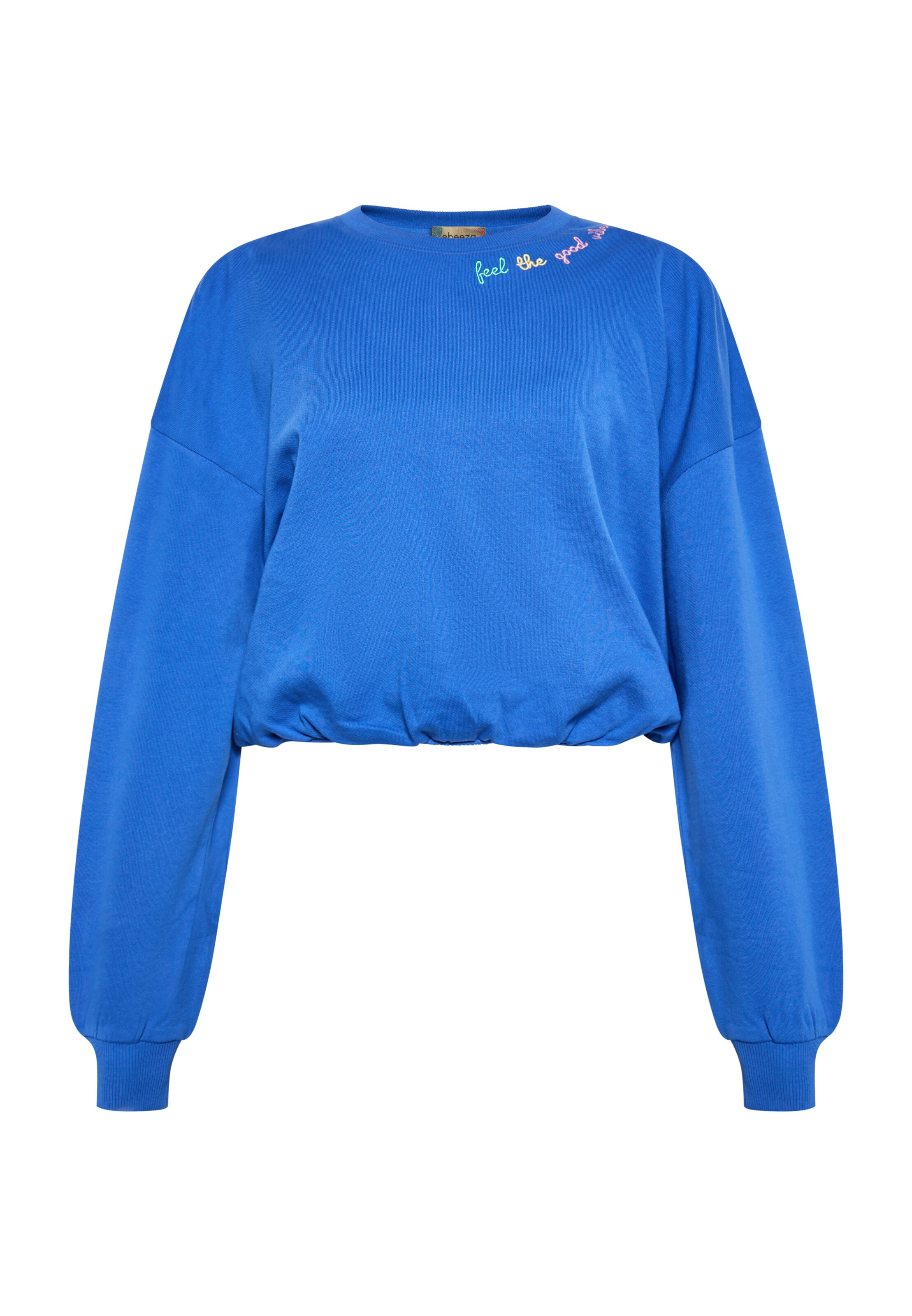 ebeeza - Sweatshirt em azul: frente