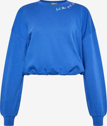 ebeeza Sweatshirt in Blue: front