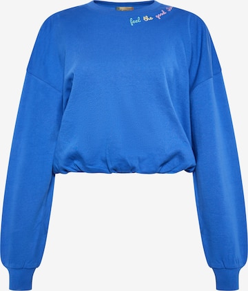 ebeeza Sweatshirt in Blau: predná strana