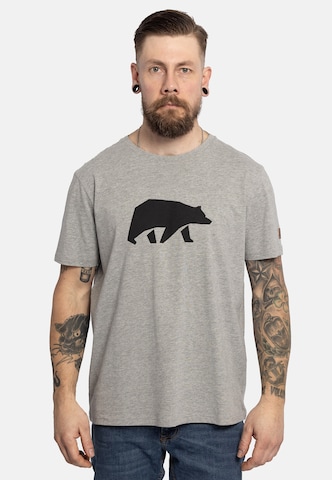 FORSBERG T-Shirt in Grau: Vorderseite