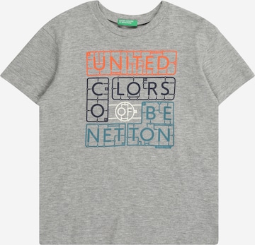 UNITED COLORS OF BENETTON Футболка в Серый: спереди