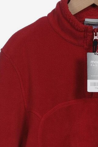 JACK WOLFSKIN Sweatshirt & Zip-Up Hoodie in S in Red