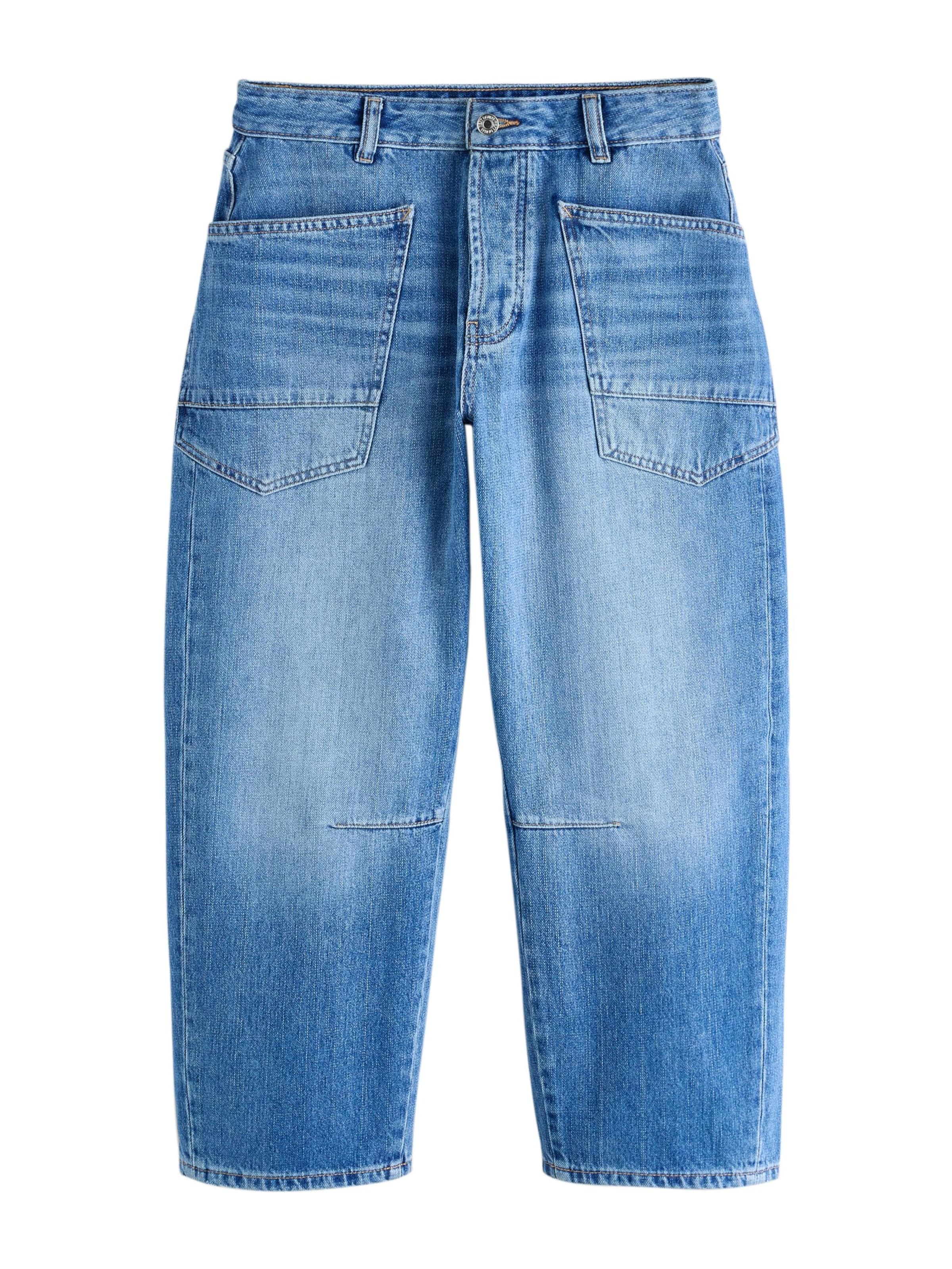 Next Barrel Džínsy - Modrá: predná strana