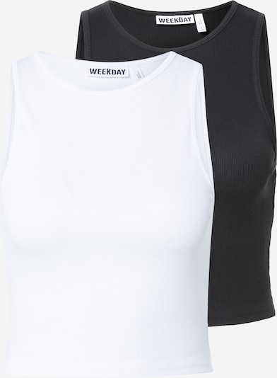 WEEKDAY Top u crna / bijela, Pregled proizvoda