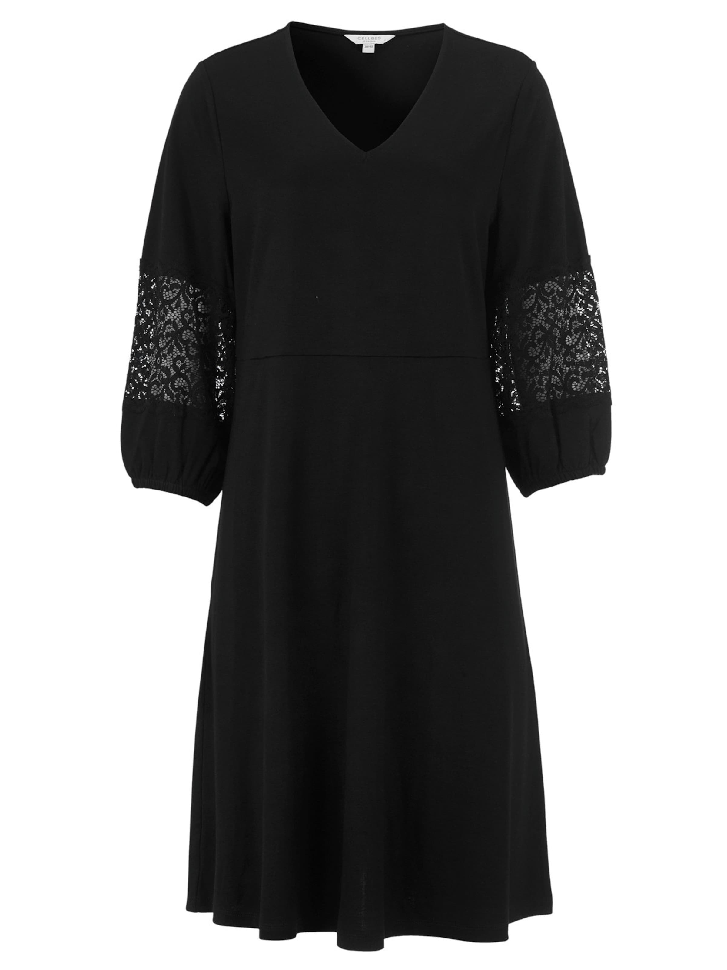 Cellbes of Sweden Jurk in Zwart: voorkant