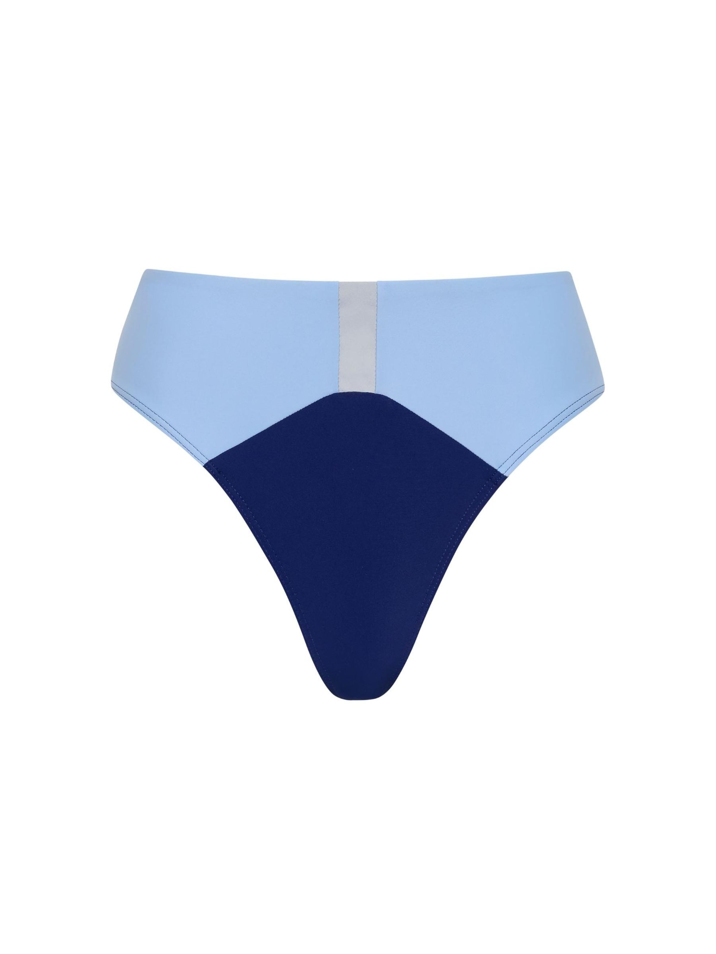 Horizon Athletic - Braga de bikini deportiva 'Coral Sea Bikini Bottom Luna' en azul: frente