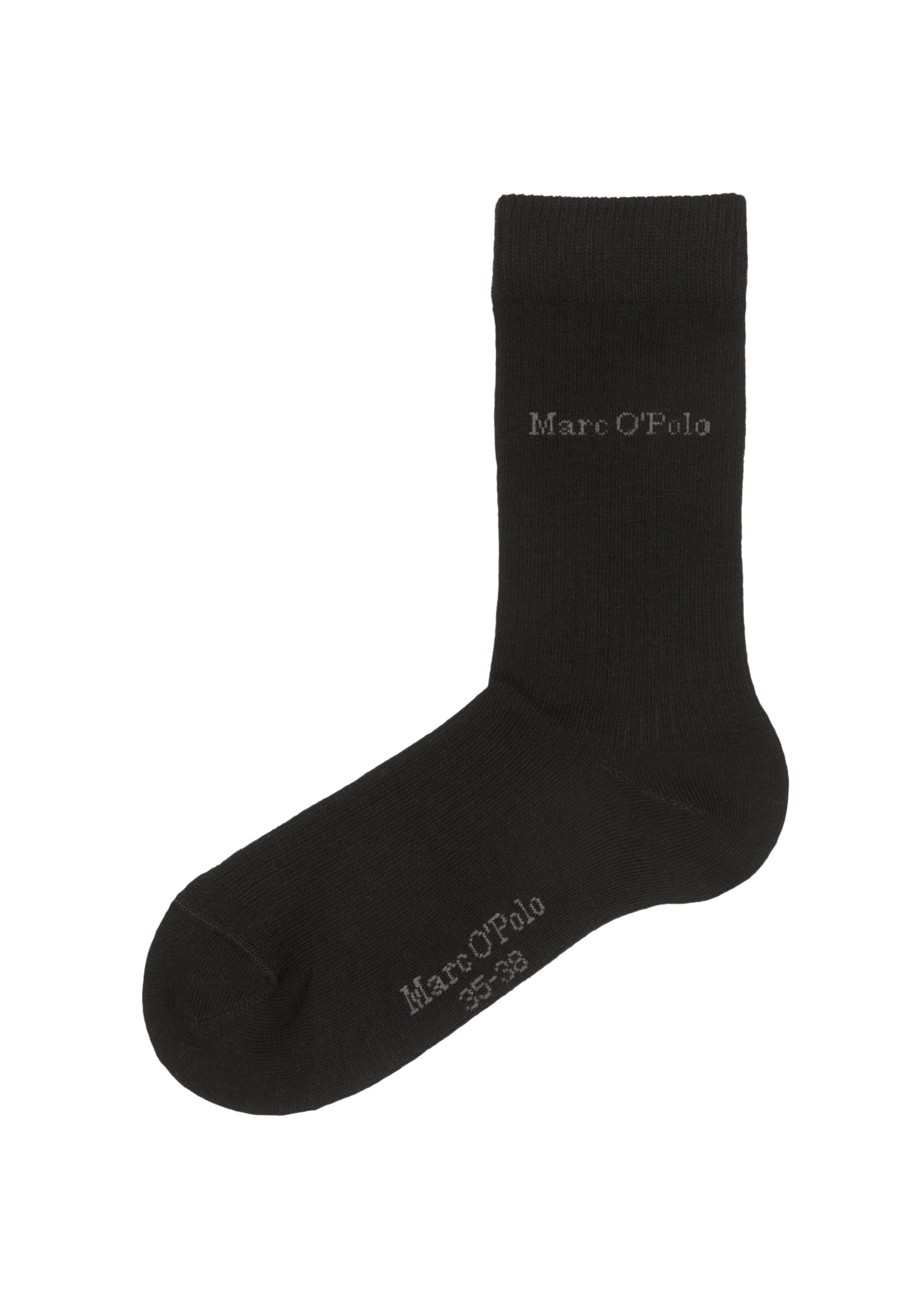 Marc O'Polo Socks in Black: front