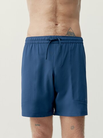 Born Living Yoga Regular Sports trousers 'Rhein' in Blue: front