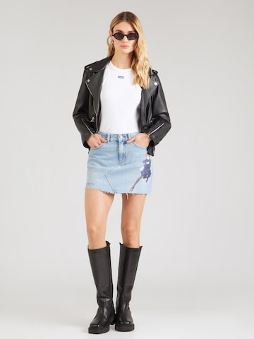 Jupe 'Gadele' HUGO en bleu