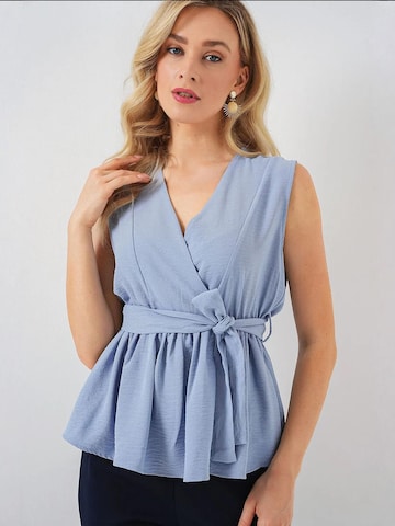 Camicia da donna di Bigdart in blu: frontale