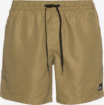 QUIKSILVER Swimming Trunks in Brown: front