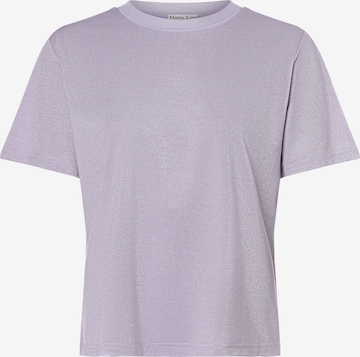 T-shirt Marie Lund en violet : devant