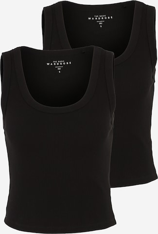 Only Tall Top 'ONLEASY' in Black: front