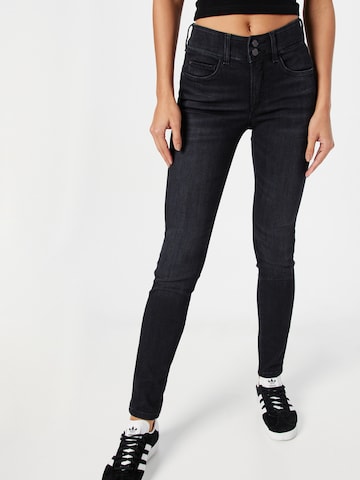 Salsa Jeans Skinny Jeans 'Secret' i svart: framsida