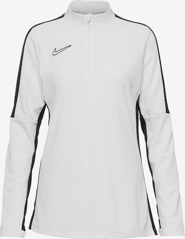 Sweat de sport 'Academy 23' NIKE en blanc : devant