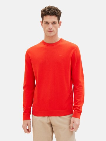 TOM TAILOR Pullover in Rot: Vorderseite