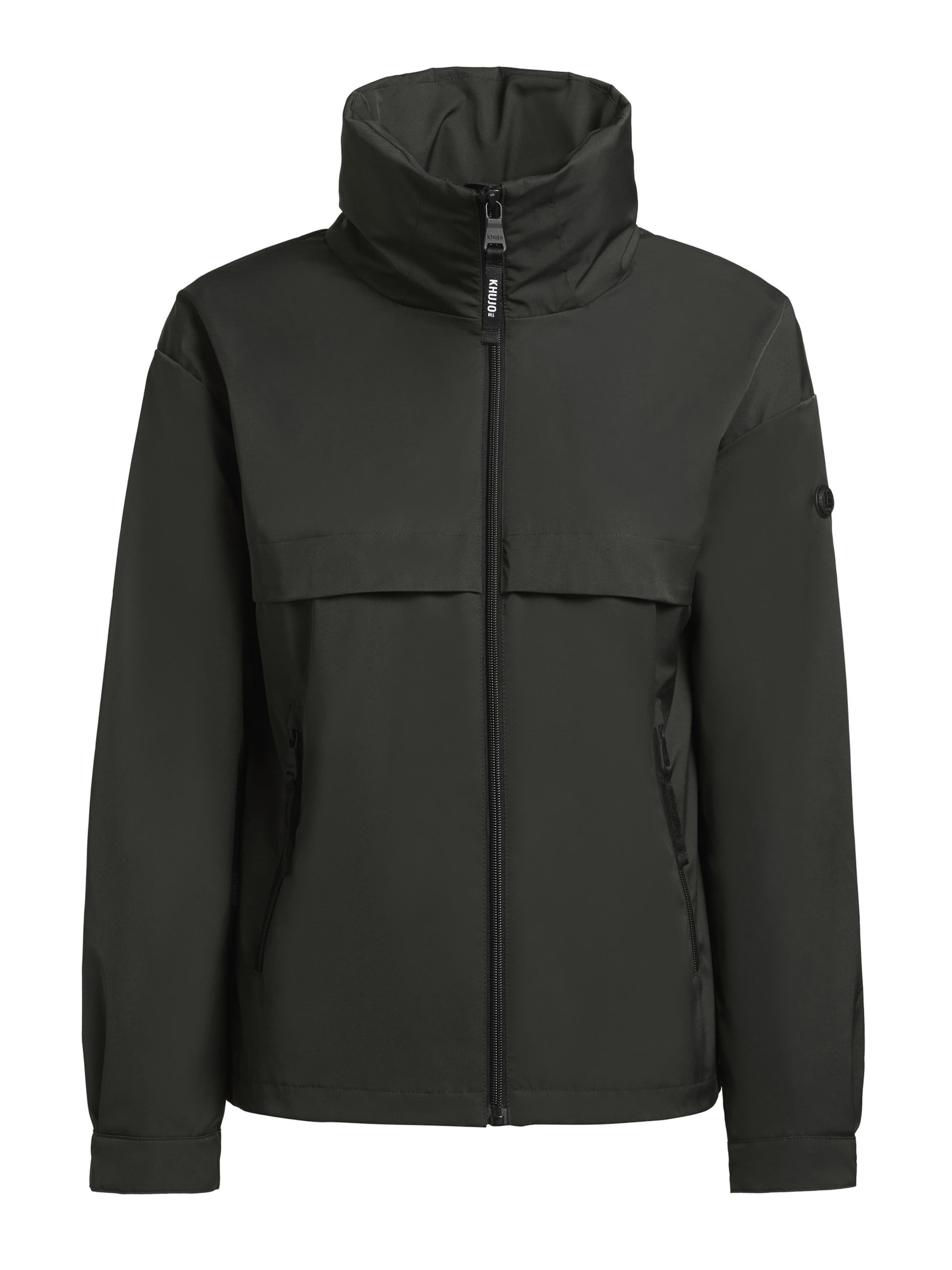 khujo Between-Season Jacket 'Raibe' in Green: front